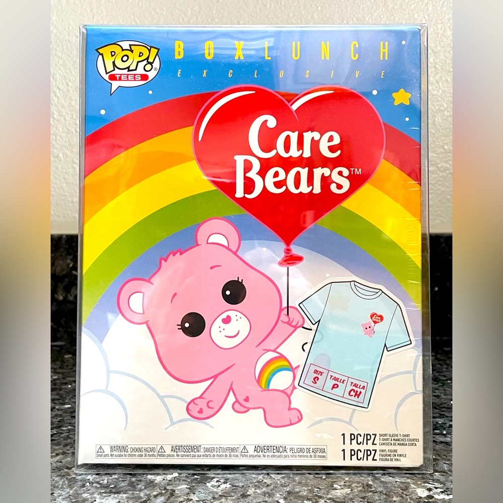 Cheer Bear T-Shirt & Funko Pop Box Set